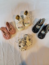 VTG - Four 4 pairs of 1990's Baby Girl Shoes