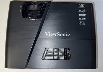 ViewSonic PJD5255 (VS15871) HD DLP Projector+ Remote+ Mount+ Bag Lamp: 761 Hours