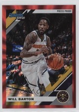 2019-20 Panini Donruss Press Proof Red Laser 66/99 Will Barton #51 0q3