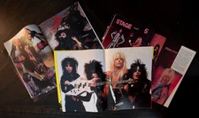 Rare Motley Crue music magazine lot Shout At The Devil & Theatre Of Pain Era