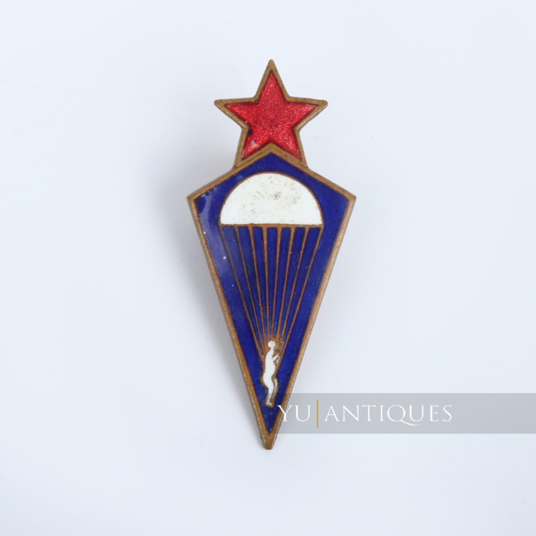 Vintage Genuine JNA Yugoslav Peoples Army 63rd Brigade Metal Badge ...
