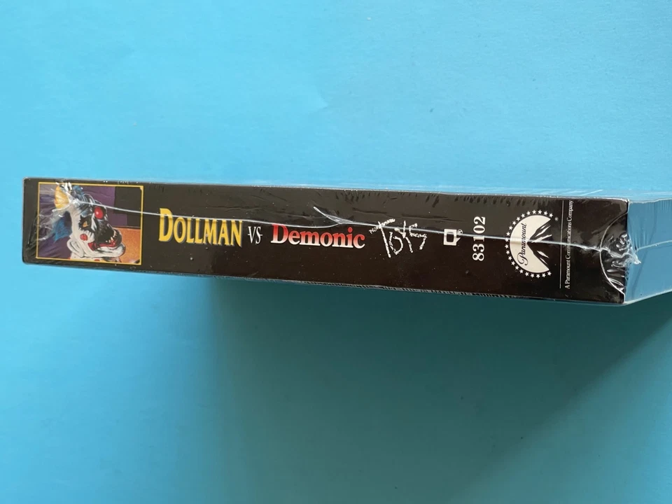 DOLLMAN VS DEMONIC PROMO SCREENER VHS SEALED IN TIME FOR HALLOWEEN! - Image 3 of 4