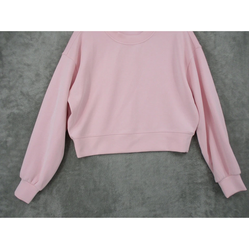 Sudadera Lululemon Mujer 2 Recortada Crew Softsttreme Grande Logo Pullover Foto 3 de 4