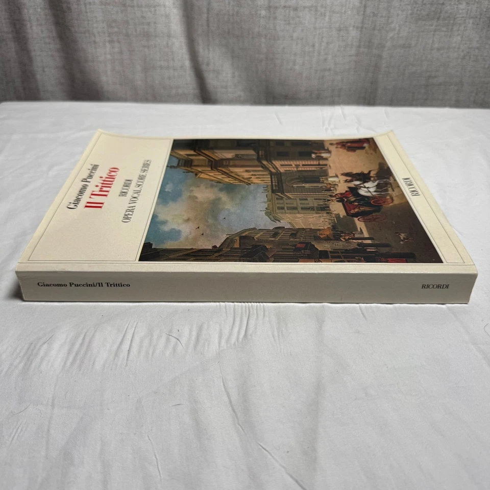 Giacomo Puccini Il Trittico & Gianni Schicchi Opera Vocal Score Series Ricordi - Image 3 of 4
