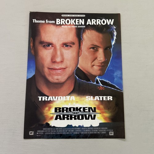 Broken Arrow Theme From 1996 Movie SHEET MUSIC by HANS ZIMMER
