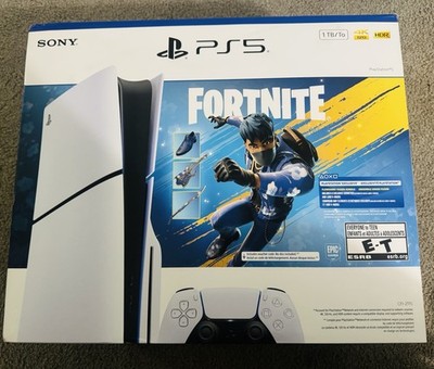Sony PlayStation 5 PS5 Disc Fortnite Flowering Chaos 1 TB Bundle New Sealed Nib