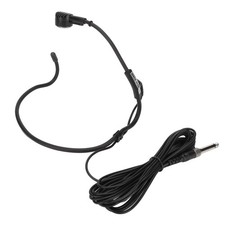 6.35mm Earhook Microphone Ergonomic Dynamic 16.4ft Wired Headset Microphone OMED