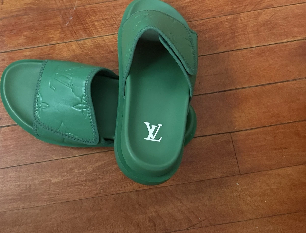 ルイ・ヴィトン グリーンミュール ヒール5cm Louis Vuitton Green Shoes for Women for sale | eBay
