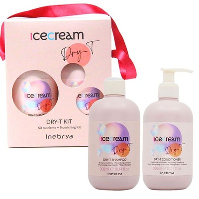 INEBRYA Ice Cream Dry-T Xmas Set Shampoo 300 ml + Conditioner 300 ml