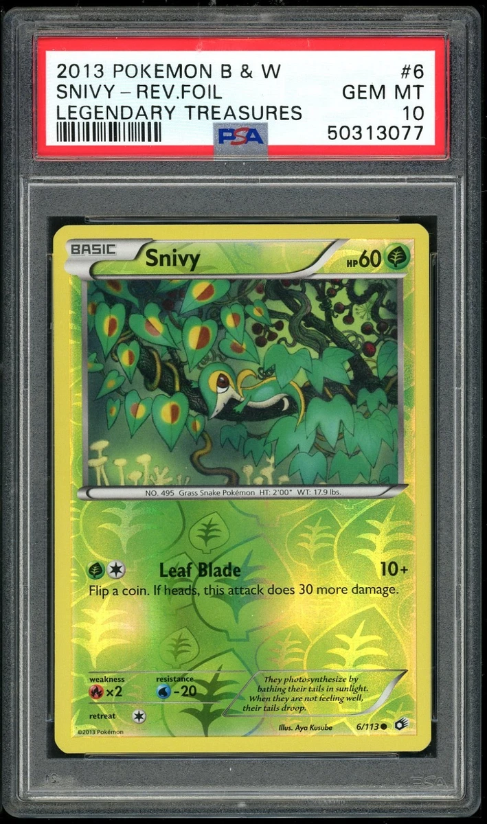 Pokémon TCG Legendary Treasures Grade 10 Individual Collectible