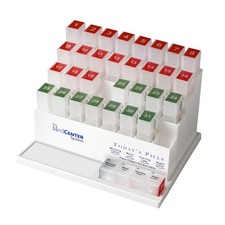 The Monthly Pill Organizer with 31 Pill Boxes by MedCenter