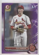 2022 Bowman Draft Purple 214/250 Pete Hansen #BD-128 5ya