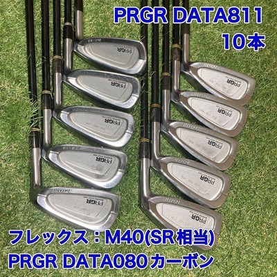 PRGR DATA811 Iron Set 10pcs 3-SW DATA080 Carbon Flex SR - Picture 11 of 11