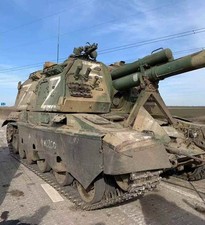 1/72 Finished model of Russian S219 self-propelled howitzer 205 Motorrad 624