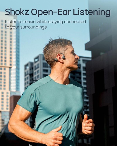 SHOKZ OpenRun Pro 2 - Bone Conduction Wireless Sports Headphones - Black - Picture 5 of 11