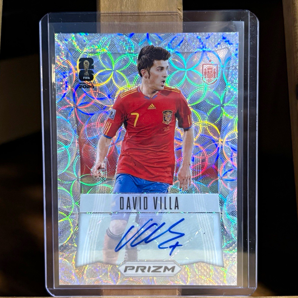 Panini Prizm FIFA World Cup 2026 David Villa Choice Auto #12-DV