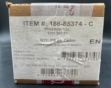 Obsidian Flames Booster Box Case