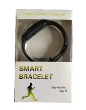 Fitness Tracker Smart Bracelet Activity/Sleep Monitor Bluetooth w/ Box  Charger