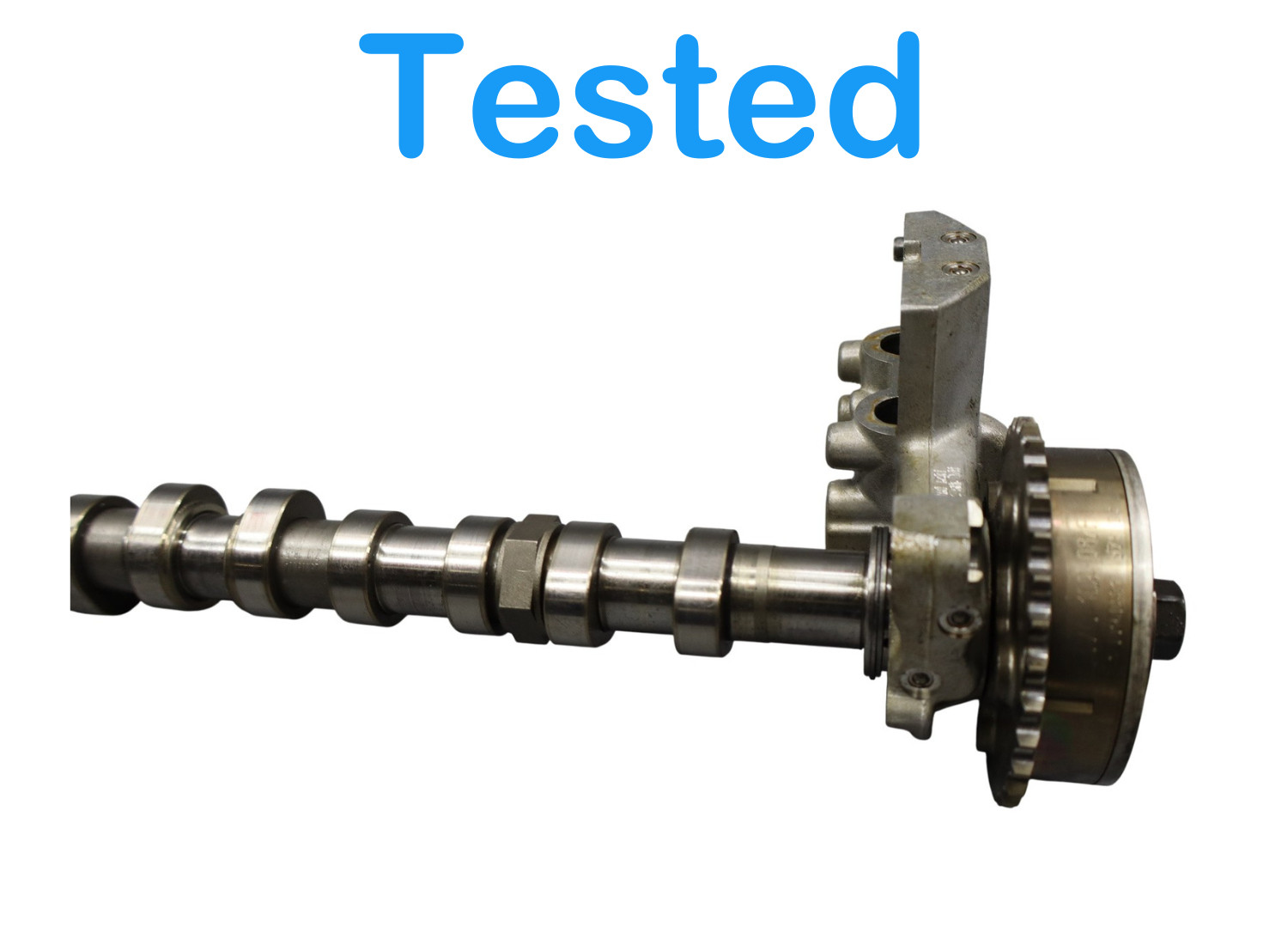 03-13 Bentley Continental GTC Left Intake Camshaft W/Tensioner Head Control Oem