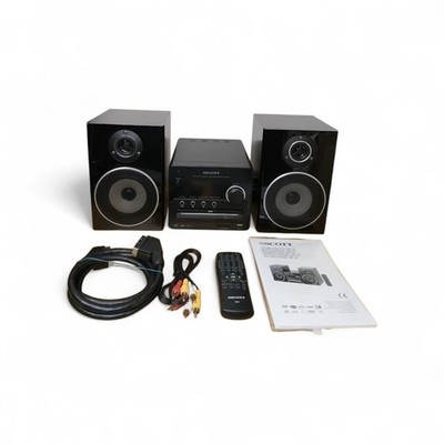 SCOTT S2 DVD Micro System Radio,MP3,USB,SD/MMC Hifi Stereo Anlage Mit Zubehör 
