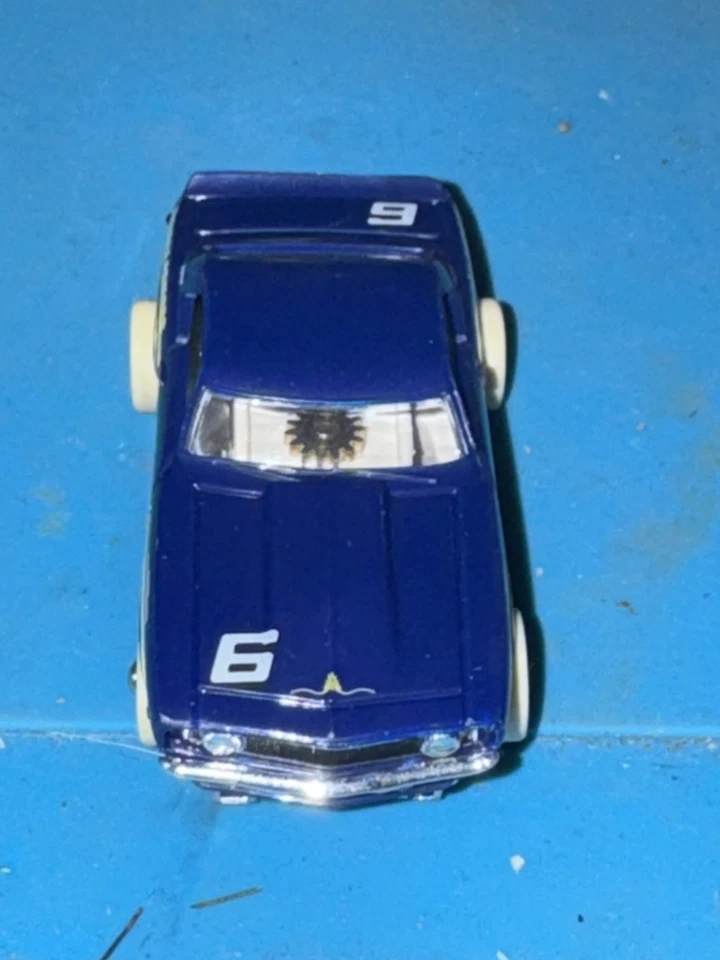 MoDEL MoToRING Aurora Sunoco Camaro T-jet HO Slot Car Funciona Ruedas Blancas Foto 4 de 4