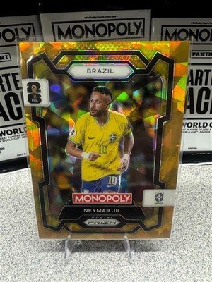 2026 Panini Prizm FIFA World Cup #15 Neymar Jr – Brazil, Gold