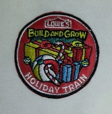 Lowe's Build and Grow Collector Patch Holiday Train - Presents Design