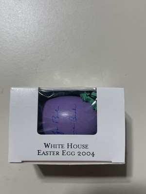 2004 Bush White House Easter Egg Roll, egg NIOB, purple egg
