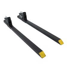 60" Heavy Duty Quick Attach Bucket Fork Clamp on Pallet Forks 2000 lbs