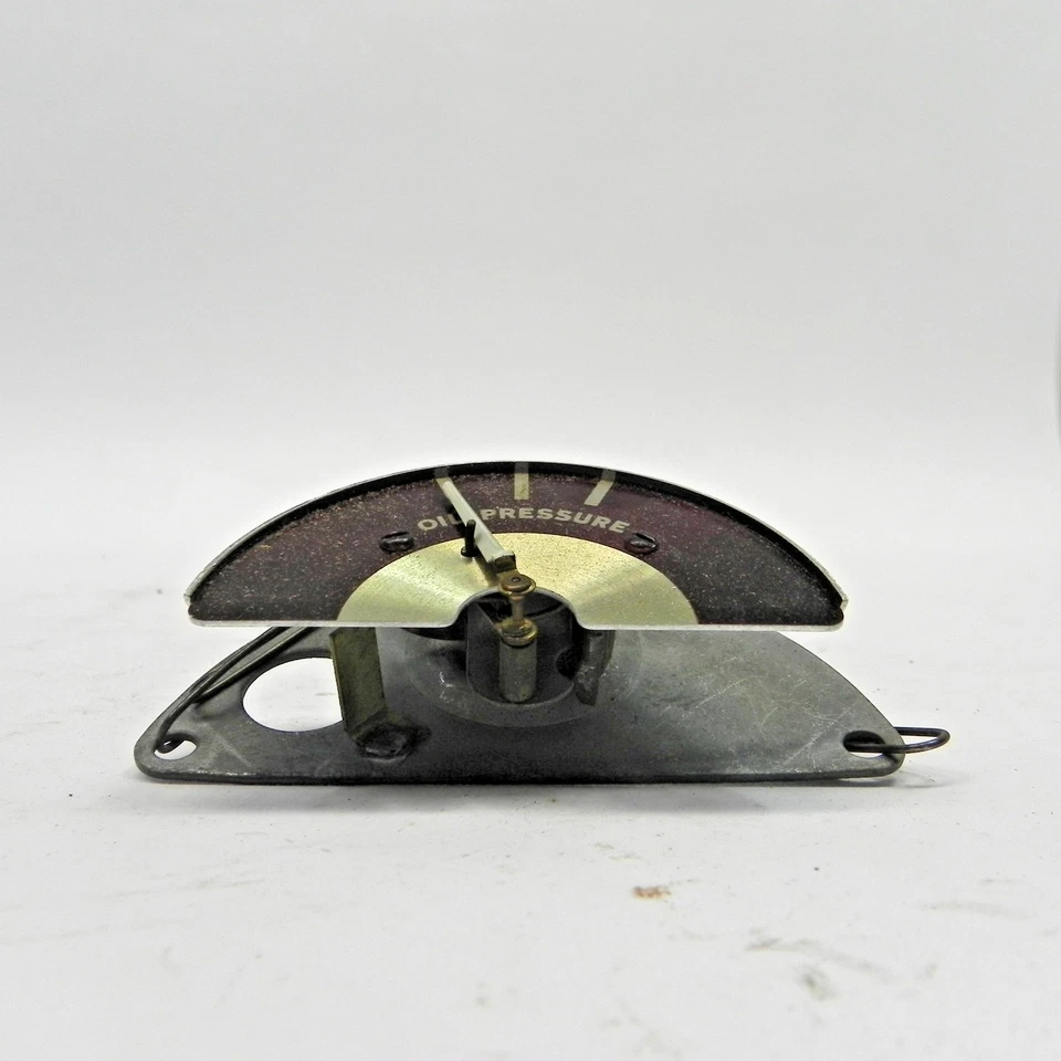 1949-1950-1951 Frazer 1954 Kaiser Darrin nos manómetro de presión de aceite analógico raro Foto 2 de 4