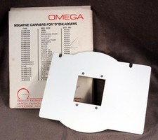 Omega 2 1/4 X 2 1/4 Glassless Negative Carrier for "D" Enlargers 423-355