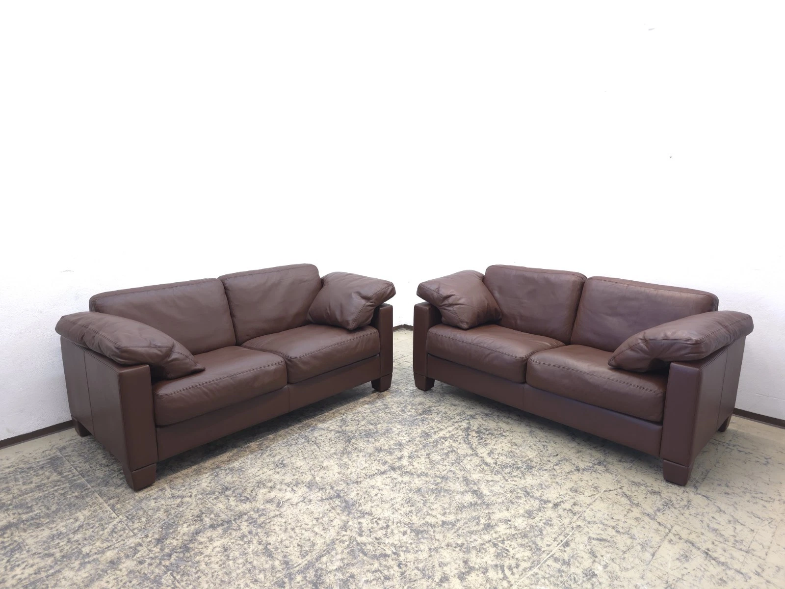De Sede ds 17 two seater set living desede designer sofa two seater couch