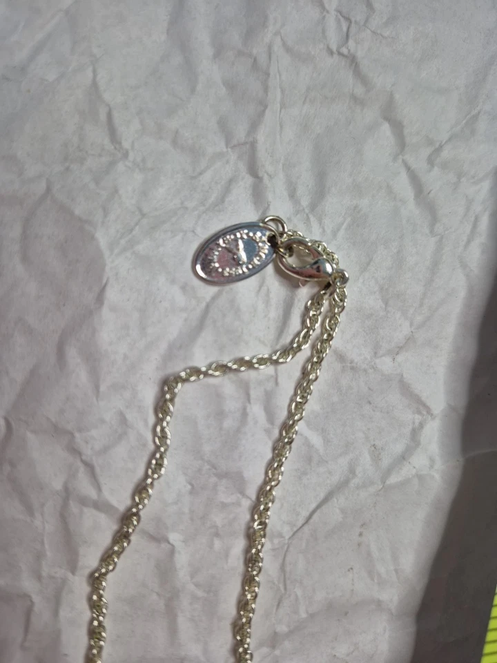 Official Playboy Y2k PLAYBOY inscription Silver Tone , Clear Zirconia, Bling - Image 4 of 4