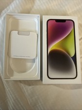 Original Apple Empty Box iPhone 14 Starlight  No accessories/No Manual 