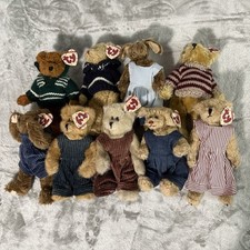 Lot of 9 Ty Attic Treasures Plush Collection NWT Jointed Lot Bundle Vintage