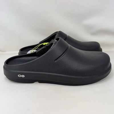 Oofos Oocloog Casual Slip On Recovery Clogs Black Men display picture 3