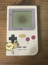 Nintendo Game Boy Pocket Silver Handheld System PARTS OR REPAIR