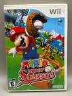 Mario Super Sluggers (Wii, 2008) Case + Game Disc NO MANUAL, Tested, GOOD-