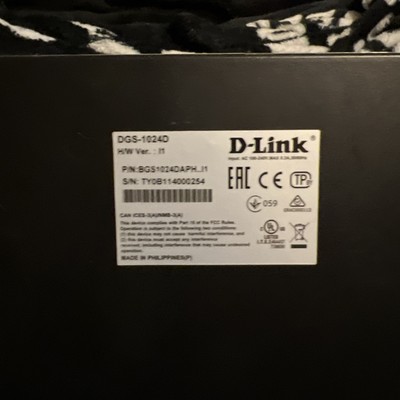 D-Link  DGS (DGS-1024D) 24-Ports External Switch