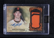 2021 Topps Dynasty Auto Patch 6/10 Mike Yastrzemski #DAP-MY5 Patch Auto lz7