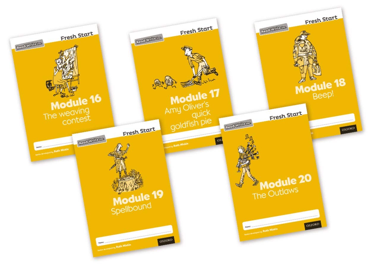Read Write Inc. Fresh Start: Modules 16-20 - Mixed Pack of 5 - Image 3