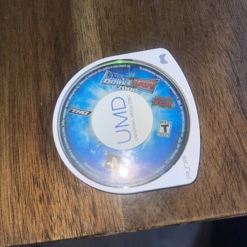 WWE SmackDown vs. Raw 2006 PSP Game THQ Wrestling Multiplayer NTSC-U/C disc only