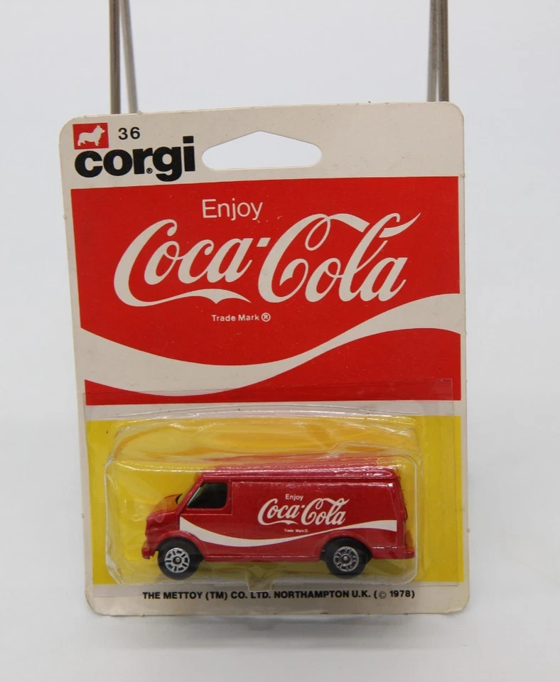 Vintage Corgi  Coca-Cola Chevrolet Van Sealed - Image 2 of 4