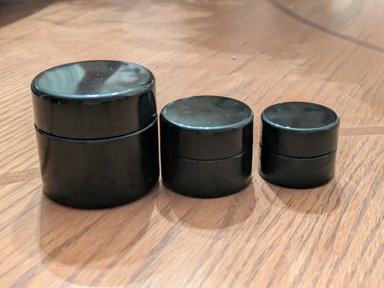 Infinity Jars 50ml 15ml 5ml Black UV Glass Jar Air-tight Smell-proof
Opens in a new window or tab