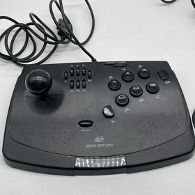 Sega Saturn Virtua Stick Arcade Joystick Official Controller UNTESTED