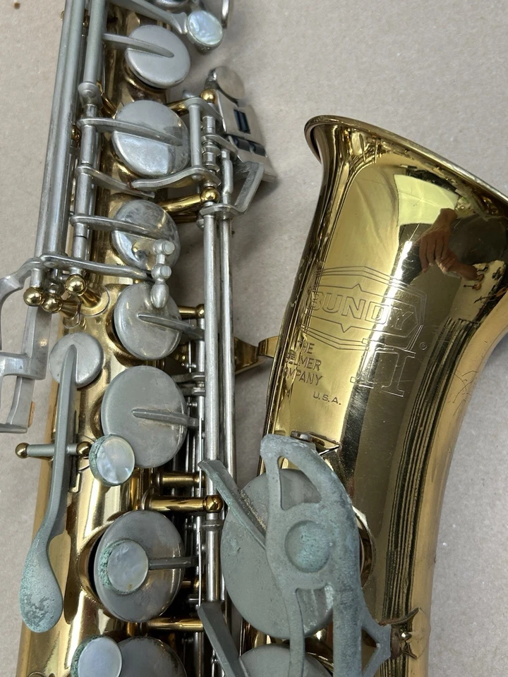 Cuerpo de saxofón alto Selmer Bundy II solo ENVÍO GRATUITO Foto 3 de 4