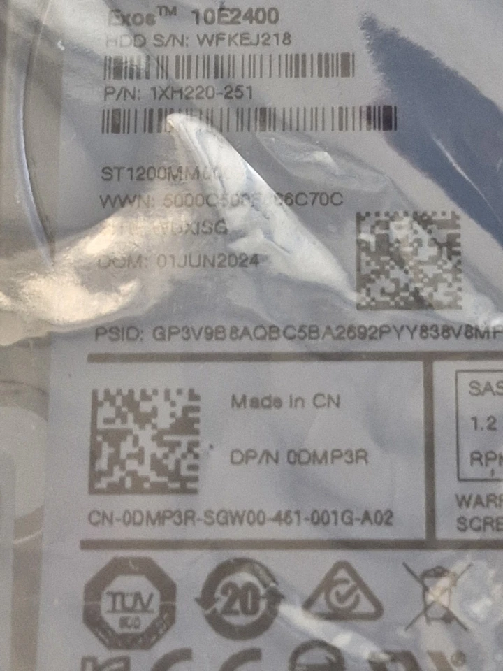 New Dell DMP3R 1.2TB Hard Drive 10K SAS 12Gbps - Image 4 of 4