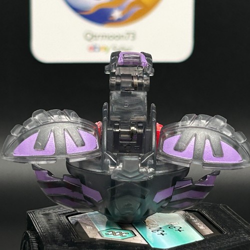 BAKUGAN Alpha Percival 650g BakuLyte Translucent Black Darkus NEW VESTROIA - Picture 6 of 14