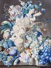 STILL LIFE FLOWERS FRUIT G. Spaendonck Tile Mural Backsplash Marble Ceramic