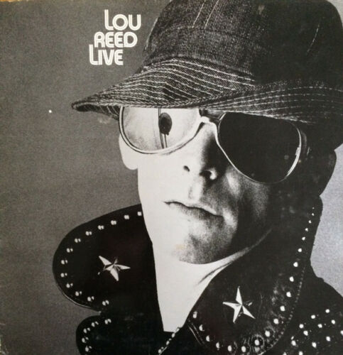 LOU REED ~ Lou Reed Live ~ Original 1975 UK RCA orange label 6-track vinyl LP
